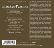 Telemann: Brockes-Passion