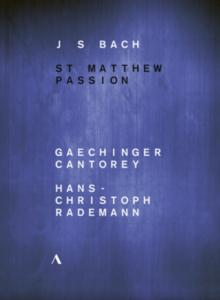 St Matthew Passion: Gaechinger Cantorey (Rademann)